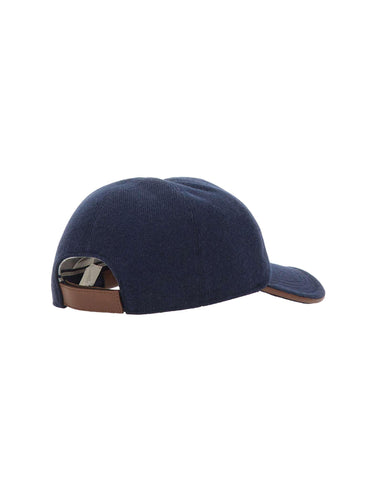 Cappello baseball in cashmere N77CPLN18 TES0N0281105 ELEVENTY 