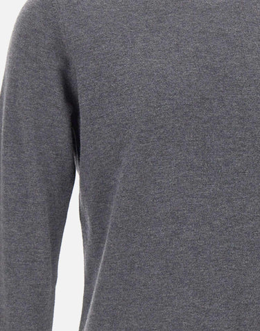 Maglia girocollo in lana vergine 400801 032 KANGRA 