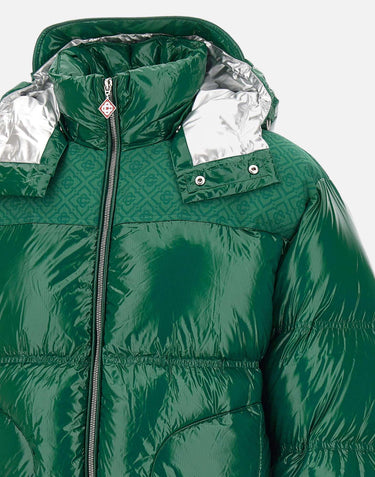 "Nylon Puffer Jacket" MPF25OT197 01 CASABLANCA 