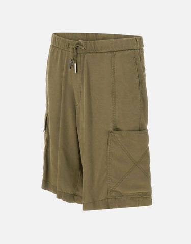 Bermuda cargo in tessuto tecnico D1105287 5578 ICEBERG 