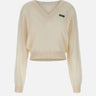 "Knit Vneck sweater" 114309 400 ROTATE BIRGER CHRISTENSEN 