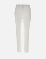 Pantaloni "David" in gabardina di cotone 2516131022600 001 MAX MARA STUDIO 