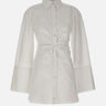 Abito camicia con arricciatura 115162 400 ROTATE BIRGER CHRISTENSEN 