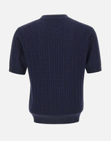 Maglia a maniche corte a trecce 30002106 038 KANGRA 