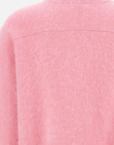 "Brushed crewneck" 24084 PINK SOFT GOAT 
