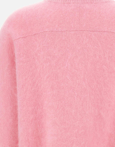 "Brushed crewneck" 24084 PINK SOFT GOAT 
