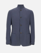 Blazer con colletto alla coreana M75GIAM05 TES0M11611 ELEVENTY 