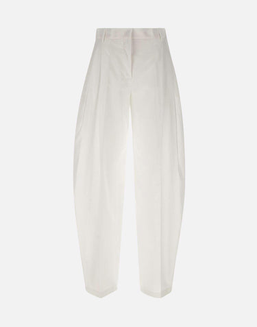 Pantaloni "Tracy" TM190471G TNC181WHITE THE ANDAMANE 