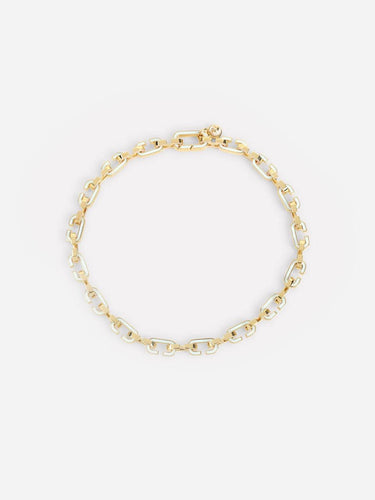 "Enamel C Link Necklace" ASP26JW323 02 CASABLANCA 