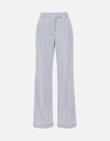 Pantaloni in misto lana e seta M85PANG03 TES0M046130 ELEVENTY 