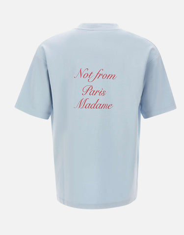 T-shirt "Slogan calligraphy" TS209 CO002LBE DROLE DE MONSIEUR 