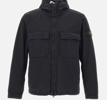Giacca in twill di cotone stretch 4100077S0A10 V0029 STONE ISLAND 