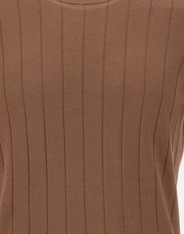 Maglia in seta a maniche corte 43116 23510168 GRAN SASSO 