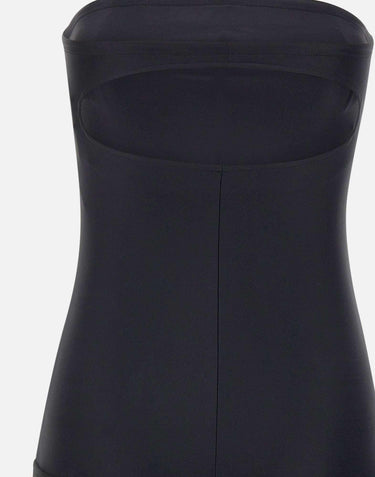 "Tech Jersey Cargo Bodysuit" 126JCB050PA0043 BLACK COURREGES 