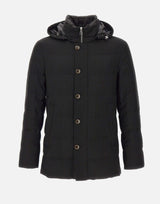 Piumino in lana F09MUCX581 10699 MONTECORE 