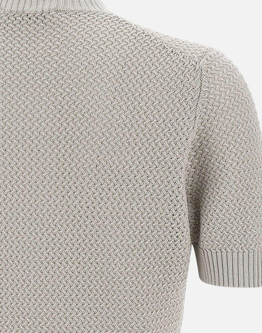 Maglia in cotone giza GC3MC CM7B920 FILIPPO DE LAURENTIIS 