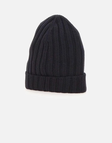 Cappello in cashmere 13165 15563999BLACK GRAN SASSO 