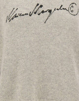 Maglione in lana con firma Margiela S52HL0065 M13288806S MM6 MAISON MARGIELA 