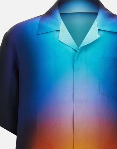 "Gradient silk shirt" UMS25SH003 02 CASABLANCA 