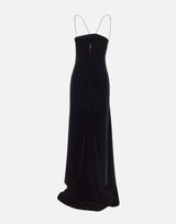 "Velvet Maxi Train Dress" 115004 100 ROTATE BIRGER CHRISTENSEN 