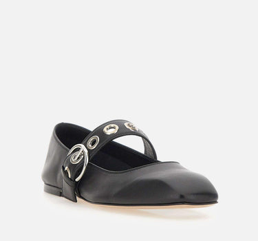 Ballerine "Uma Eyelet" RKLS08FL159 BLACK AEYDE 