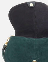 Borsa a spalla "Helena Round" BS12618 CMPLVELVETGREEN GIANNI CHIARINI 