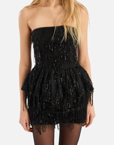 "Sequins mini skirt" 114623 100 ROTATE BIRGER CHRISTENSEN 