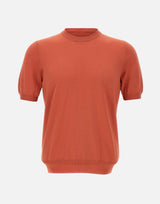 Maglia in cotone a maniche corte 57136 21810358 GRAN SASSO 