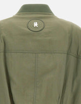 "Symmetrical Bomber jkt" 25ACOW033PA0249 P309 RABANNE 
