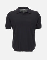 Polo in misto seta e cotone 300423 013 KANGRA 