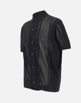 Camicia in maglia di misto seta A033F200 9000 PAOLO PECORA 