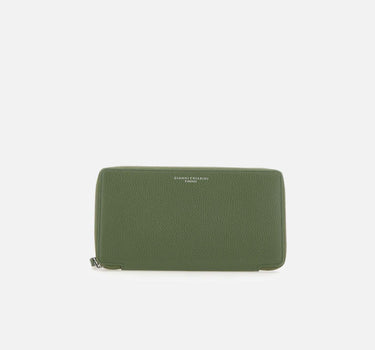 "Wallet grain" PFWBW13662 GRNDEEPFIR GIANNI CHIARINI 