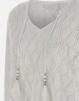 Maglia in lino e cotone 170060 001 KANGRA 