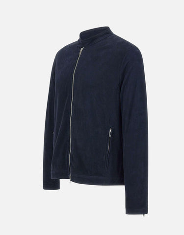 Giacca "Siena" SIENANAPPATO BLU CONCEPT LEATHER 