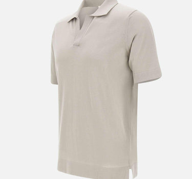 Polo in crepe di cotone PL0MCSK CR14R902 FILIPPO DE LAURENTIIS 