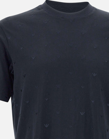 T-shirt  cotone e lyocell EM001400 AF10017FB234 EMPORIO ARMANI 