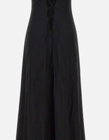 Abito "Amelie" in crepe di viscosa 6028 NERO LES FILLES D'EVA 