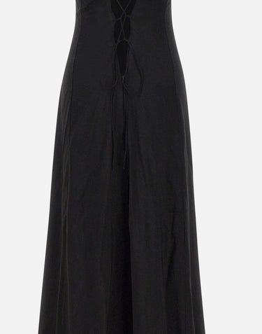 Abito "Amelie" in crepe di viscosa 6028 NERO LES FILLES D'EVA 