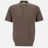Polo in maglia di cotone DK87037 MORO DIKTAT 