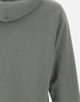 "Brushed and Emerized Diagonal Fleece Hooded Sweatshirt" 19CMSS719A 006372R921 C.P. COMPANY 