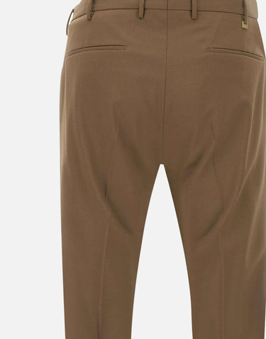 Pantaloni "Dieci" in lana batavia COAFX0Z00FWD MA270130 PT TORINO 
