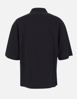 Polo over con logo ricamato AM326JR018 0002 AMIRI 