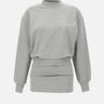 "Mini dress" in felpa di cotone 250WCA00393 JJF006AA183 THE ATTICO 