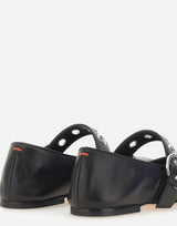 Ballerine "Uma Eyelet" RKLS08FL159 BLACK AEYDE 
