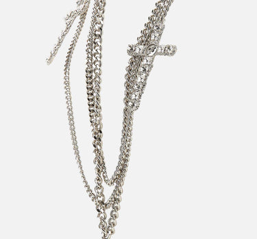 Collana multicatena con croci 4W237B N0993 BLUMARINE 
