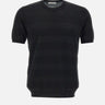 T-shirt in maglia di cotone filato extrafine 10222106 013 KANGRA 