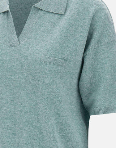 Polo "Myles" 4702505C AQUAMARINE NOT SHY 