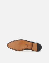 Stringate "F.J Lav. GY" in pelle 765NERO CU08 DUCA DEGLI ABRUZZI 