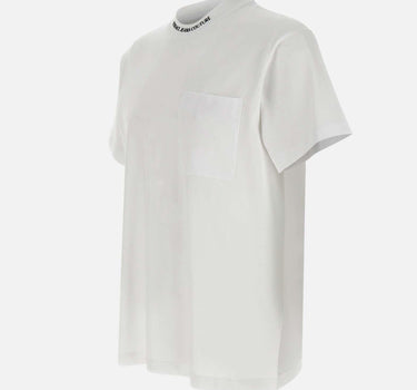 T-shirt in jersey di cotone 78GAHE03 CJ00E003 VERSACE JEANS COUTURE 