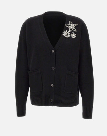 Cardigan in lana RI1KT023 0001 KAOS 